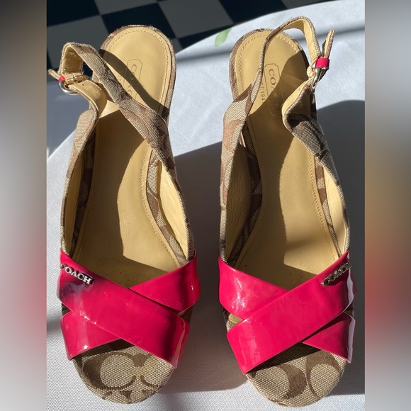 Coach wedge sandals - Picture 2 of 4